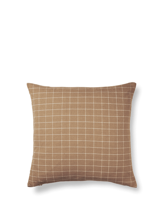 Brown Cotton Cushion Cover by Ferm Living