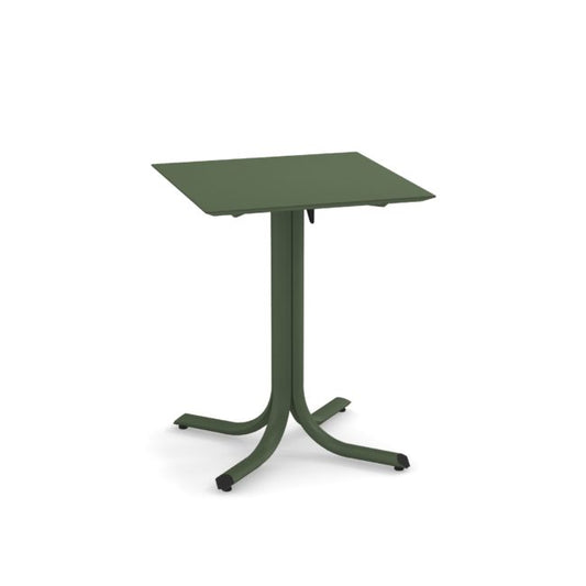 Table System Low border collapsible table 60x60 by Emu