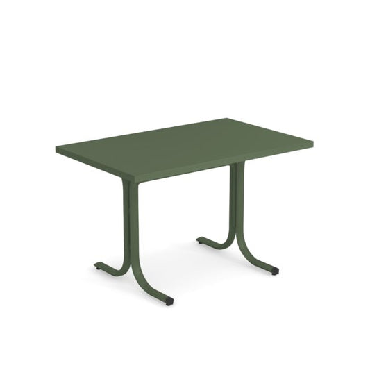 Table System Square border table 80x120 by Emu