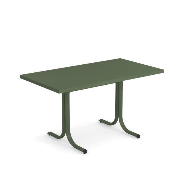 Table System Square border table 80x140 by Emu