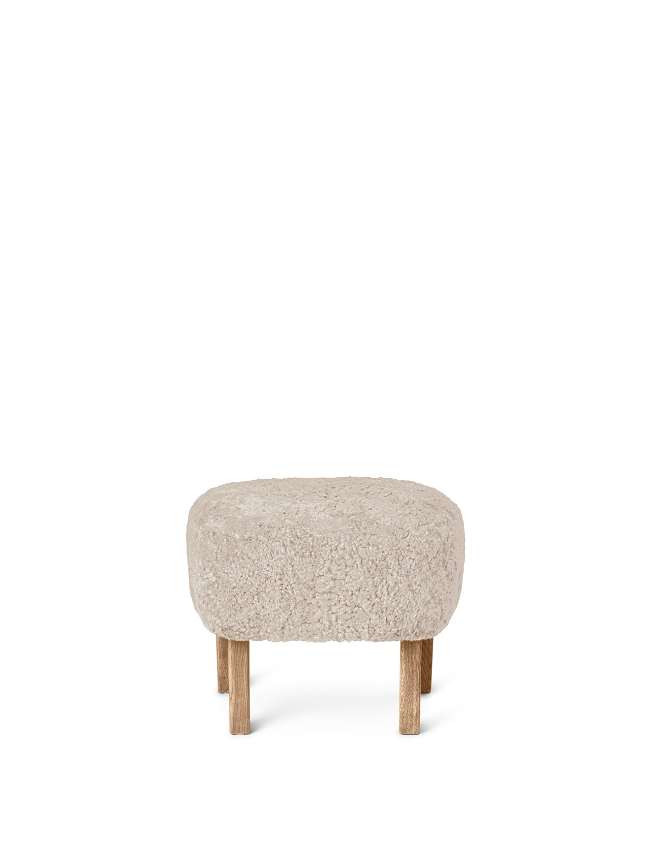 Ingeborg Ottoman, Sheepskin by Audo Copenhagen
