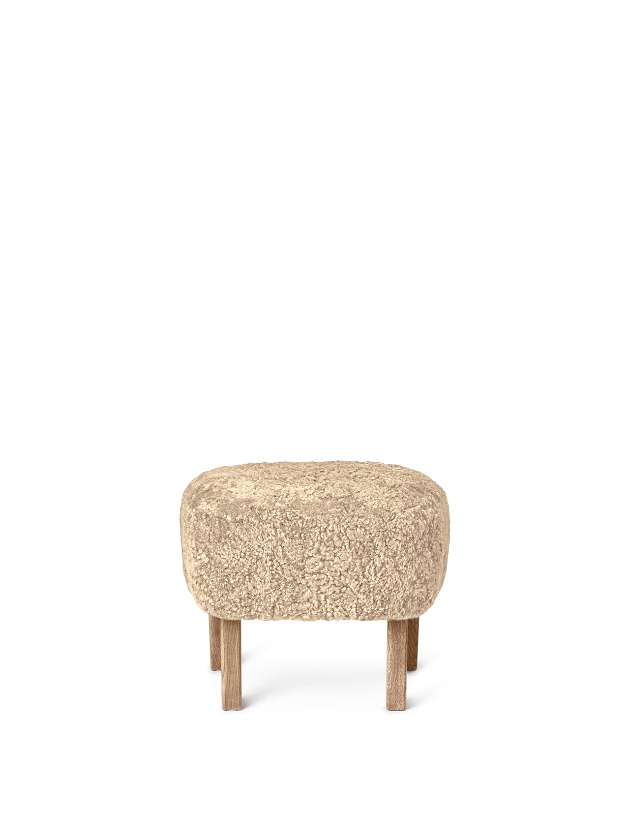 Ingeborg Ottoman, Sheepskin by Audo Copenhagen