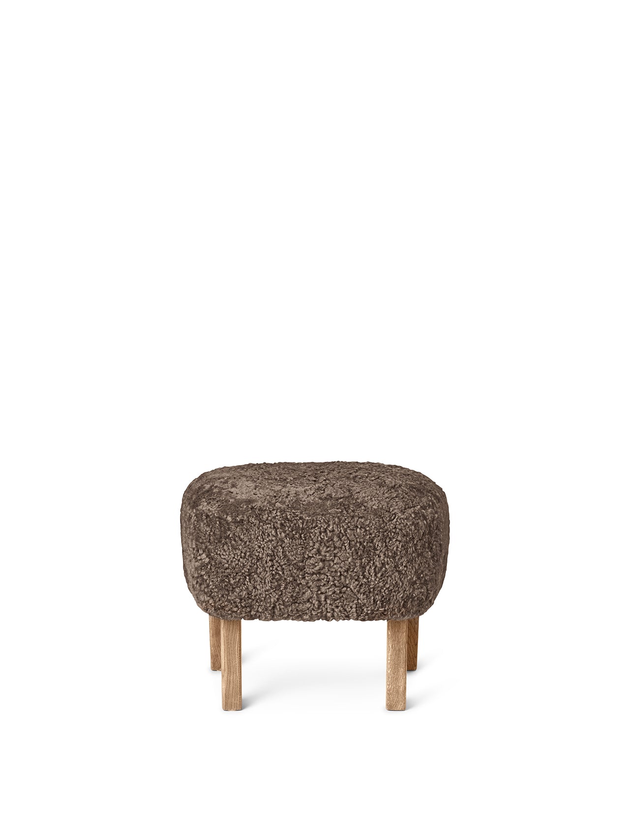 Ingeborg Ottoman, Sheepskin by Audo Copenhagen