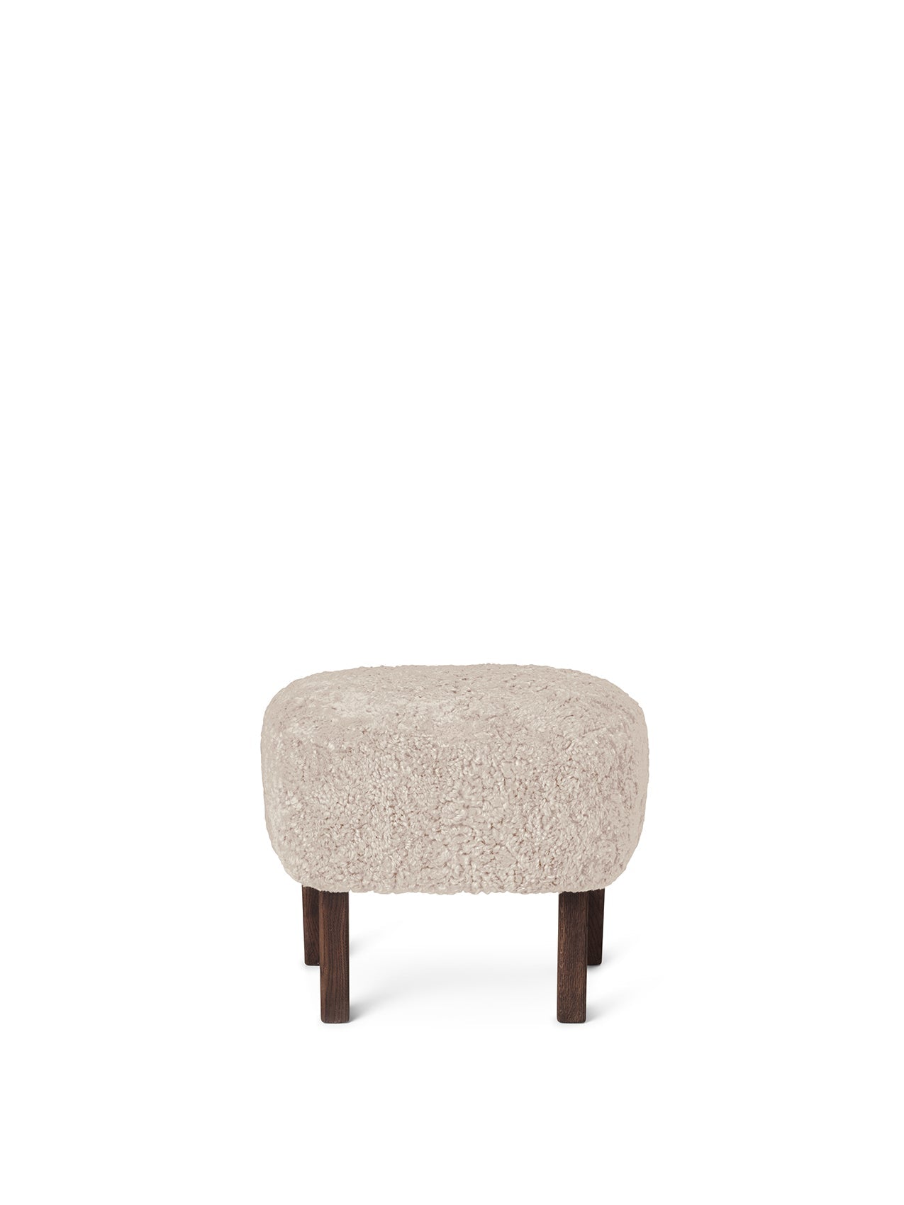 Ingeborg Ottoman, Sheepskin by Audo Copenhagen