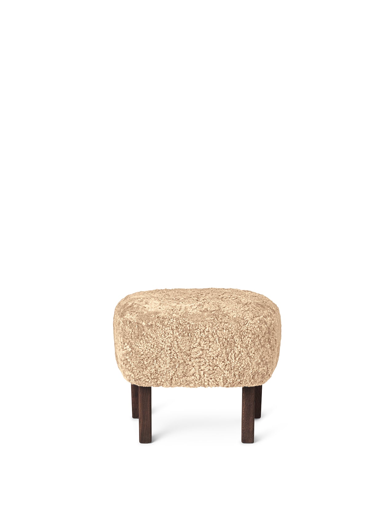 Ingeborg Ottoman, Sheepskin by Audo Copenhagen