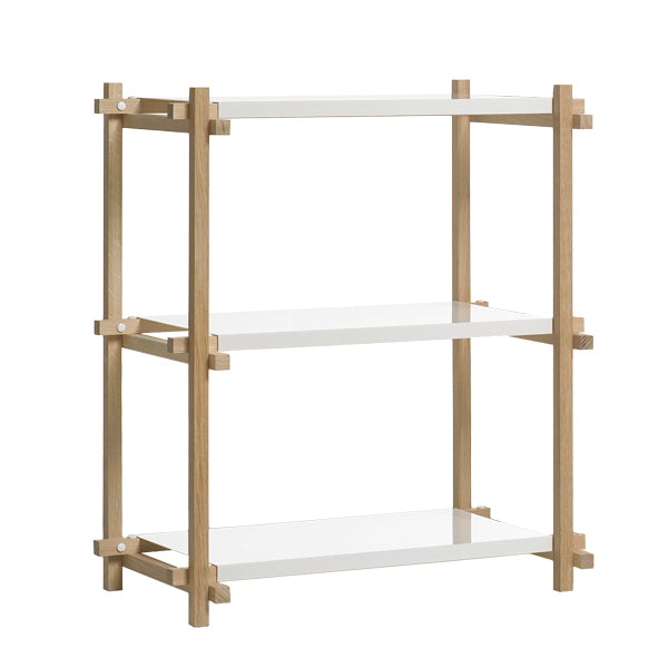 Woody Shelf (H196 x W75 x L44) by HAY