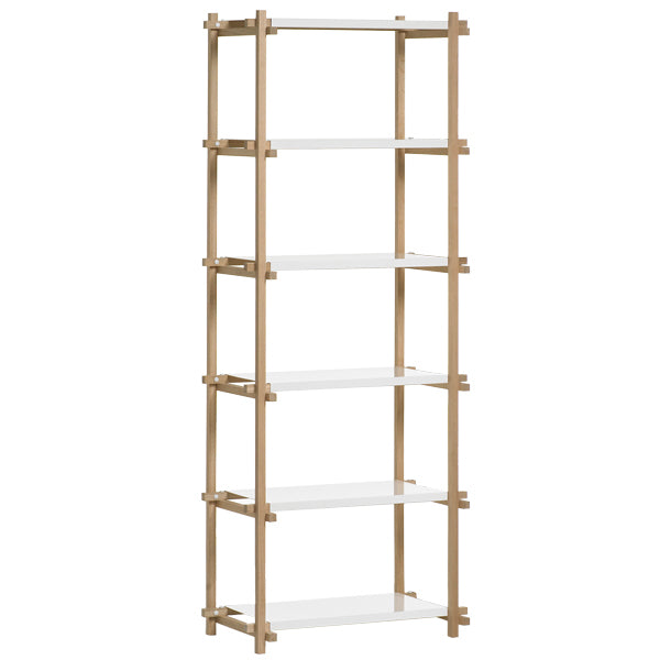 Woody Shelf (H196 x W75 x L44) by HAY