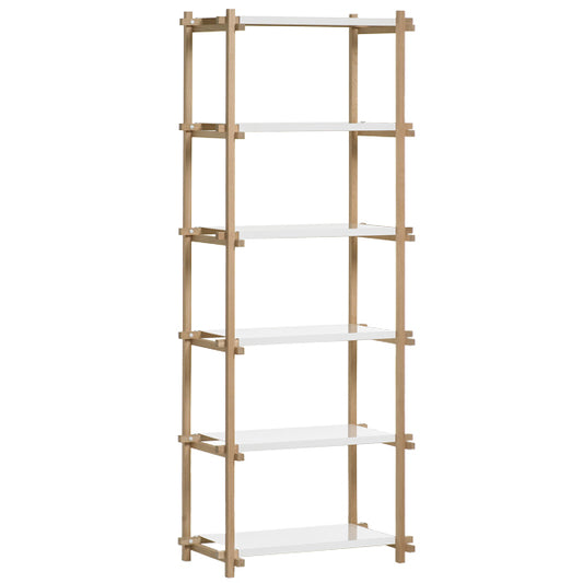 Woody Shelf (H196 x W75 x L44) by HAY