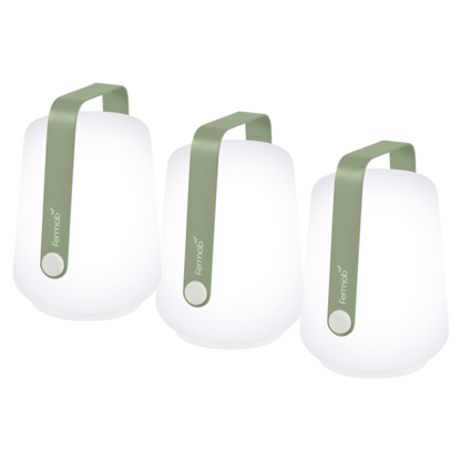 BALAD SET OF 3 LAMPS H.12 CM by Fermob