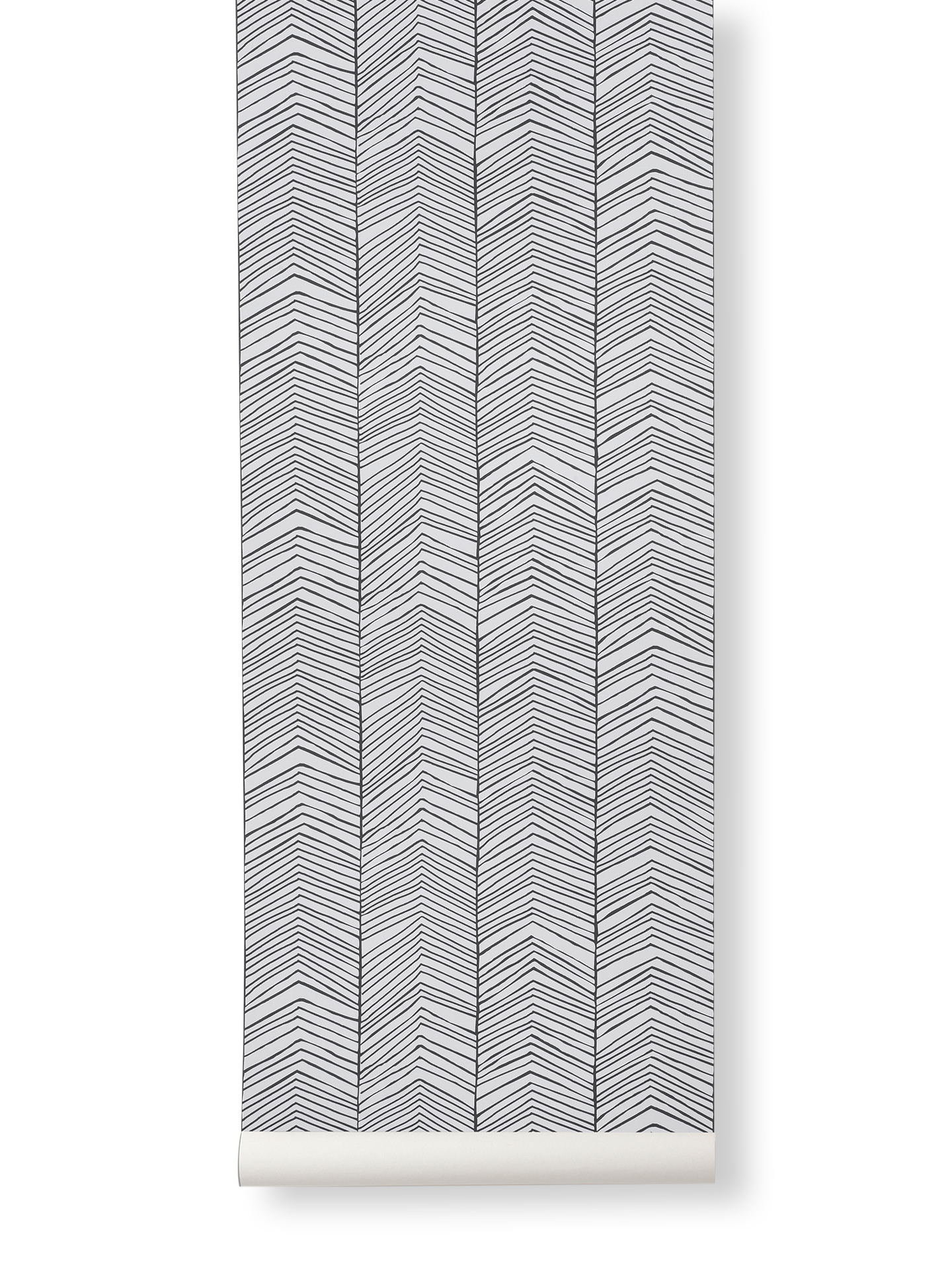 Herringbone Wallpaper by Ferm Living