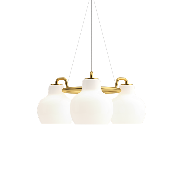 VL Ring Crown 3 Chandelier Lamp by Louis Poulsen