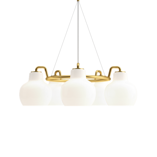 VL Ring Crown 5 Chandelier Lamp by Louis Poulsen