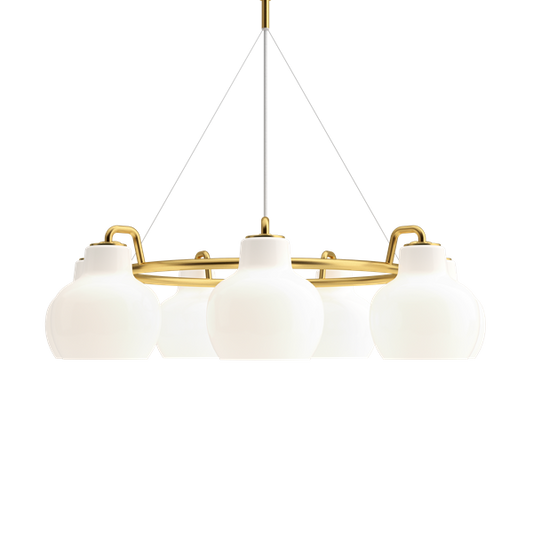 VL Ring Crown 7 Chandelier Lamp by Louis Poulsen