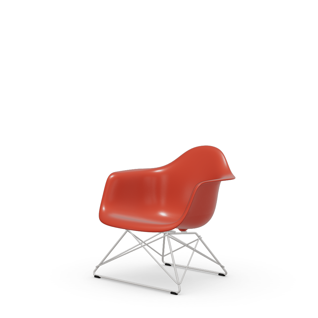 Eames Plastic Armchair LAR (without upholstery) by Vitra