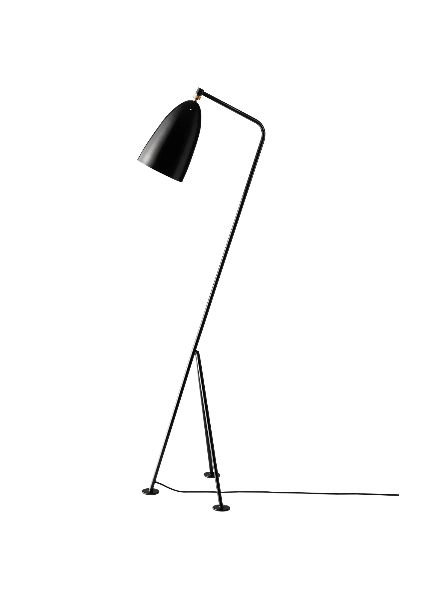 GRÄSHOPPA FLOOR LAMP by Gubi #Black Semi Matt