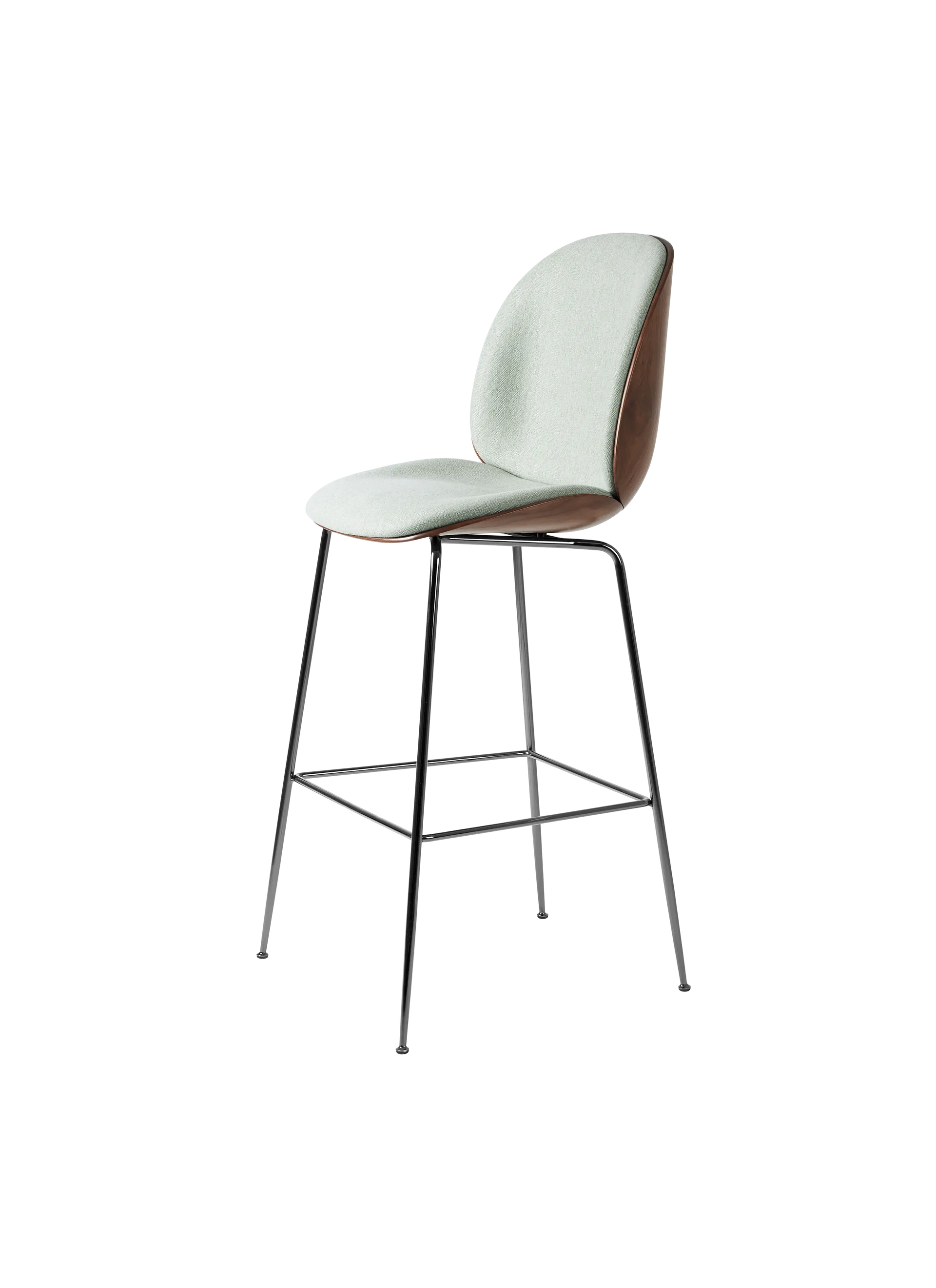 BEETLE BAR CHAIR - 3D Veneer - Front Upholstered by Gubi