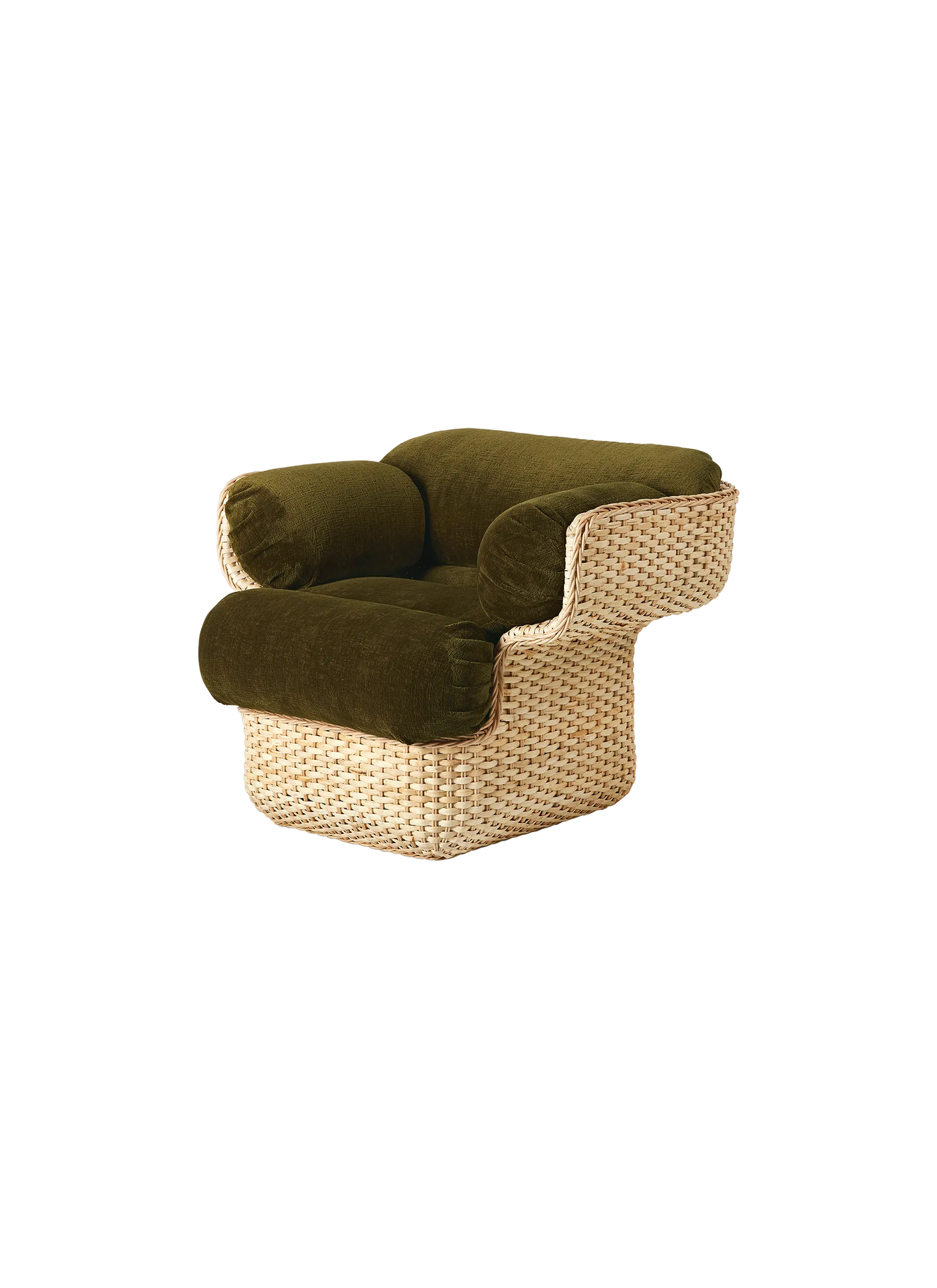 BASKET LOUNGE CHAIR by Gubi