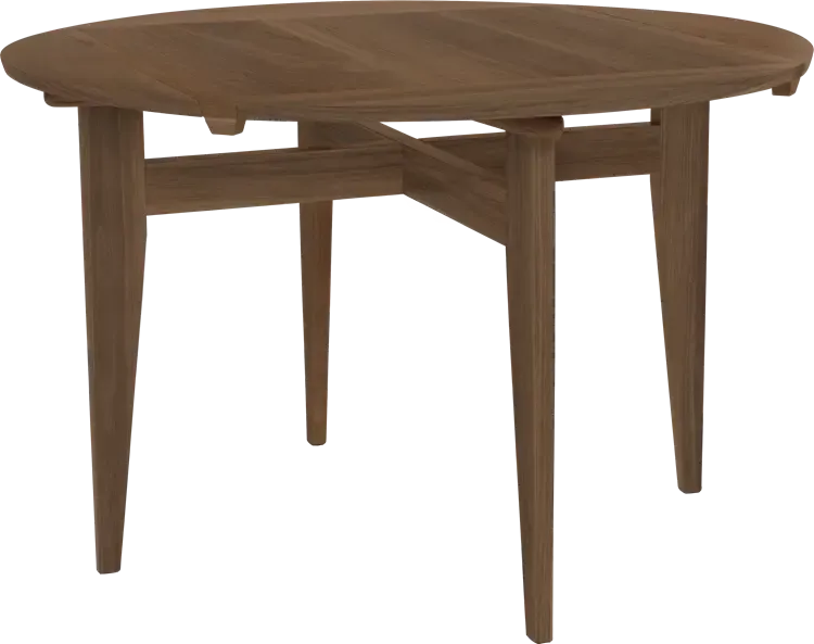 B-TABLE DINING TABLE - Pivoting Extendable Top by Gubi