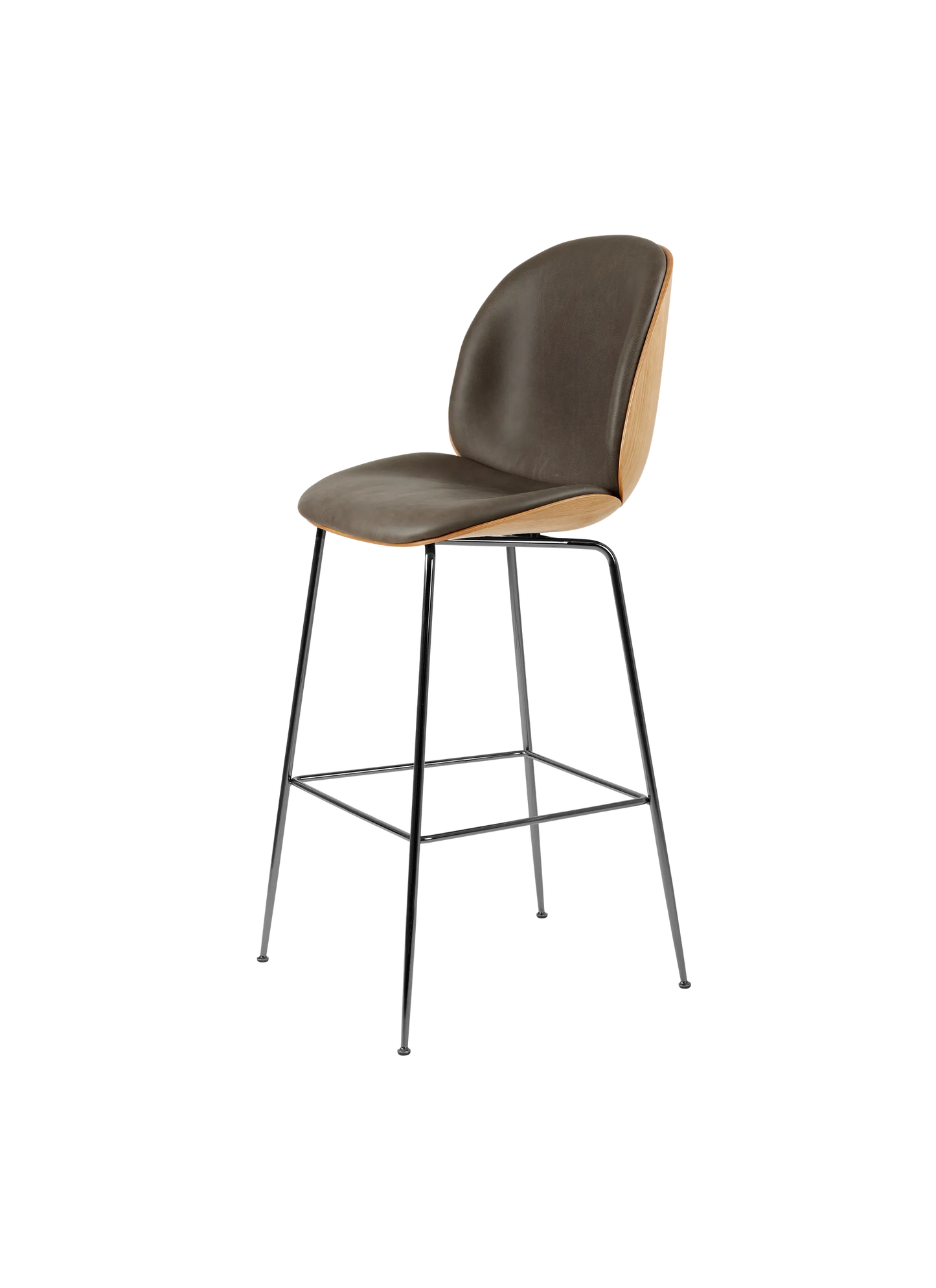 BEETLE BAR CHAIR - 3D Veneer - Front Upholstered by Gubi