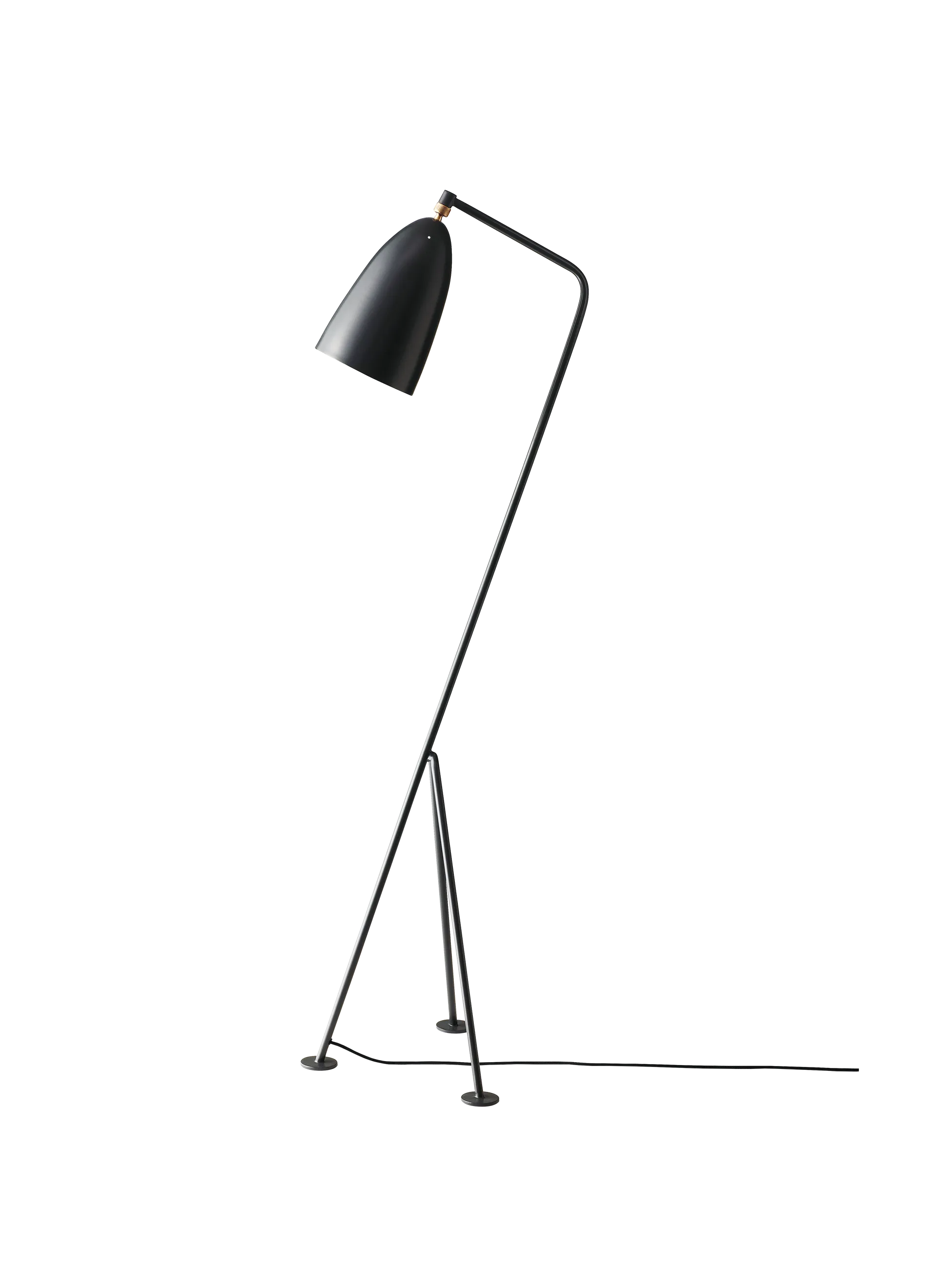 GRÄSHOPPA FLOOR LAMP by Gubi #Anthracite Grey Semi Matt