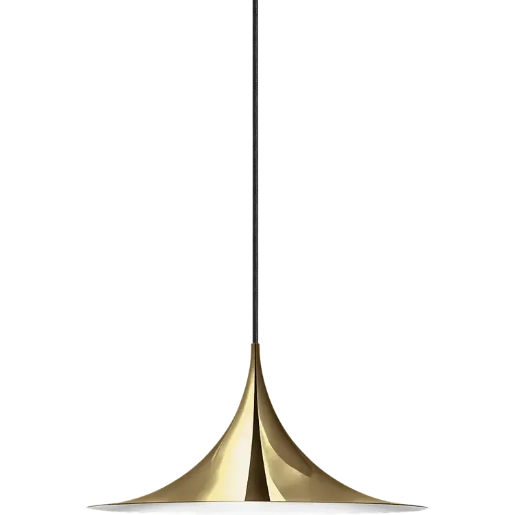 SEMI PENDANT by Gubi #Ø30 cm/Polished Brass