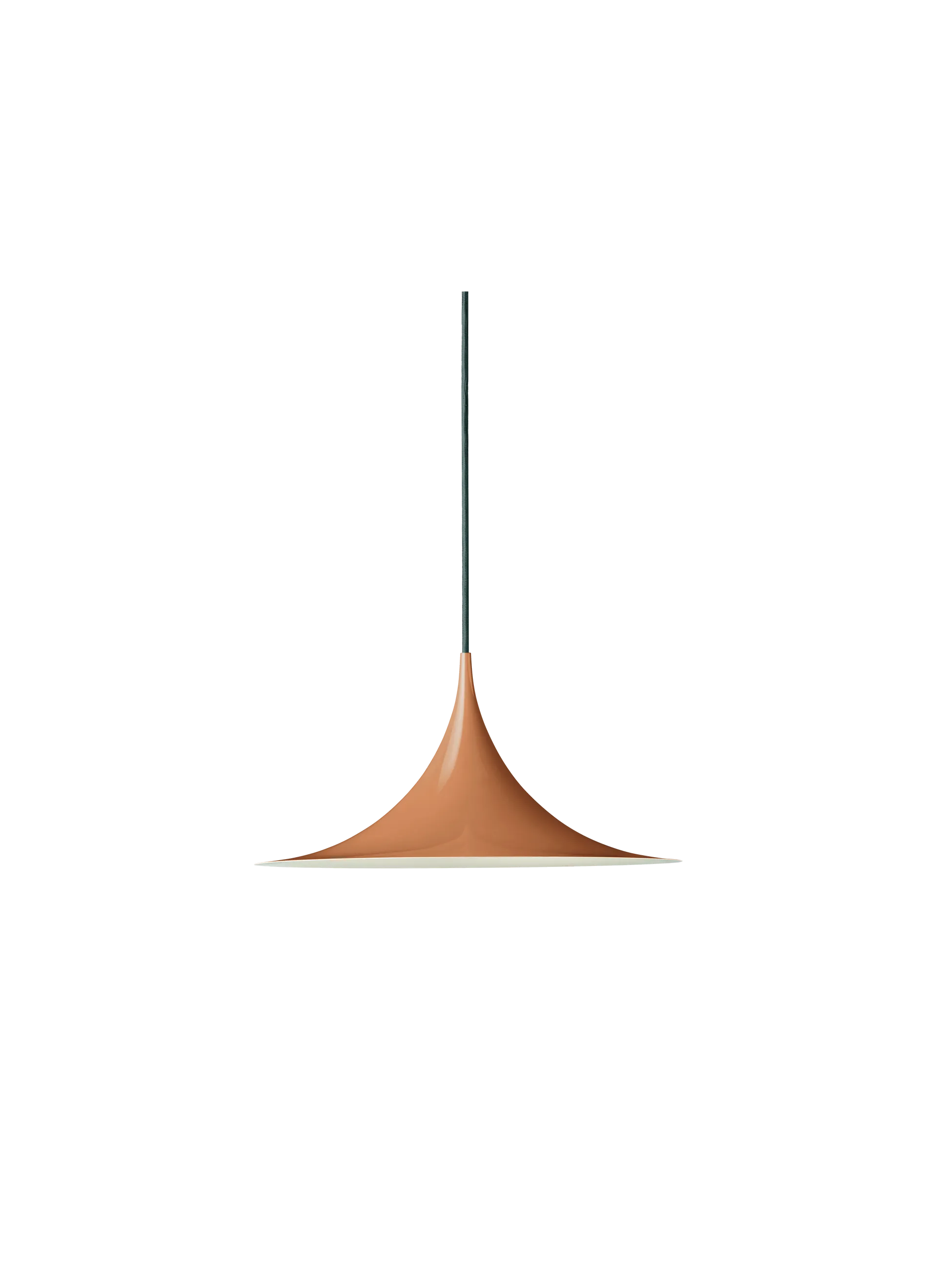 SEMI PENDANT by Gubi #Ø30 cm/Roasted Pumpkin Glossy