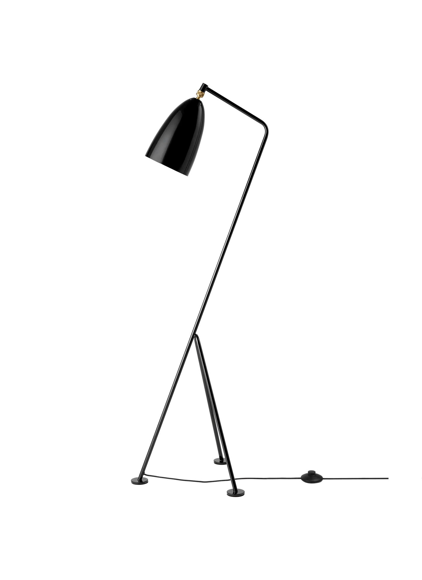 GRÄSHOPPA FLOOR LAMP by Gubi #Black Glossy