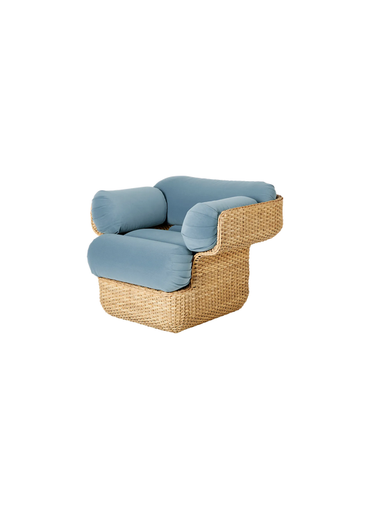 BASKET LOUNGE CHAIR by Gubi