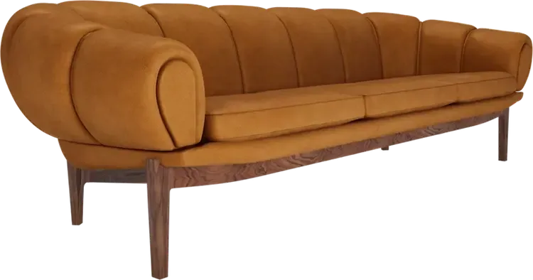 CROISSANT SOFA - 3-seater by Gubi