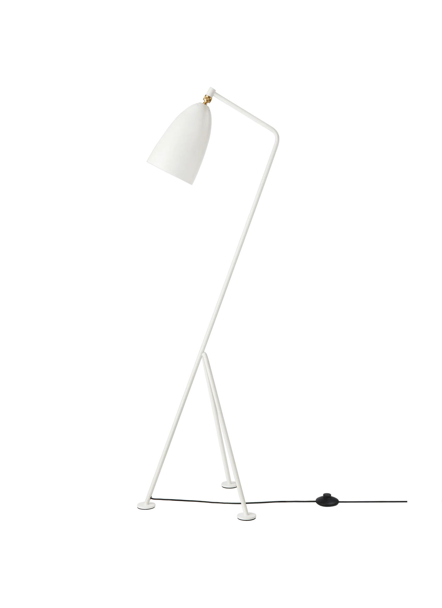 GRÄSHOPPA FLOOR LAMP by Gubi #Alabaster White Glossy