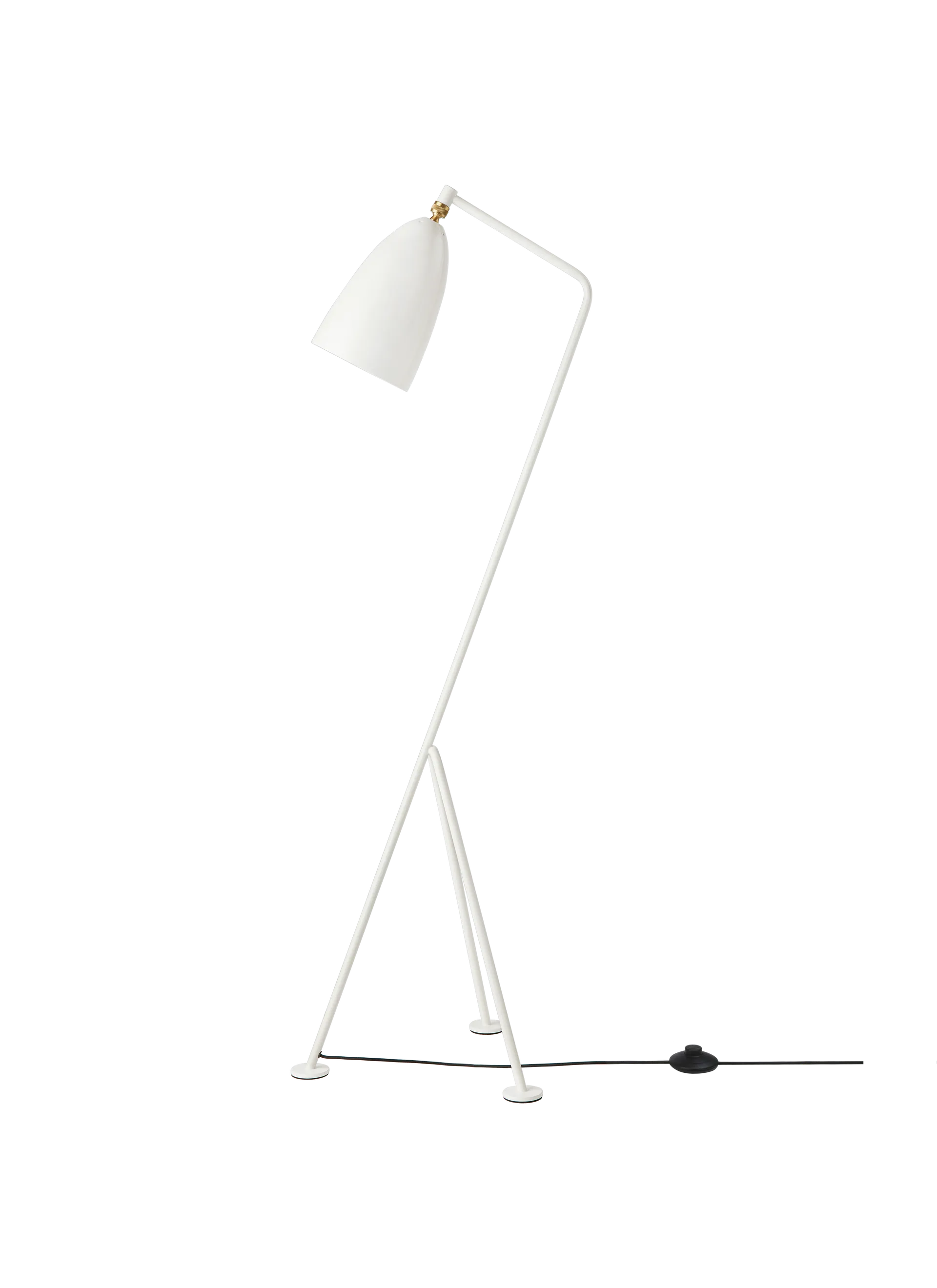 GRÄSHOPPA FLOOR LAMP by Gubi #Alabaster White Glossy