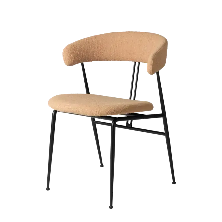 VIOLIN DINING CHAIR - Fully Upholstered by Gubi