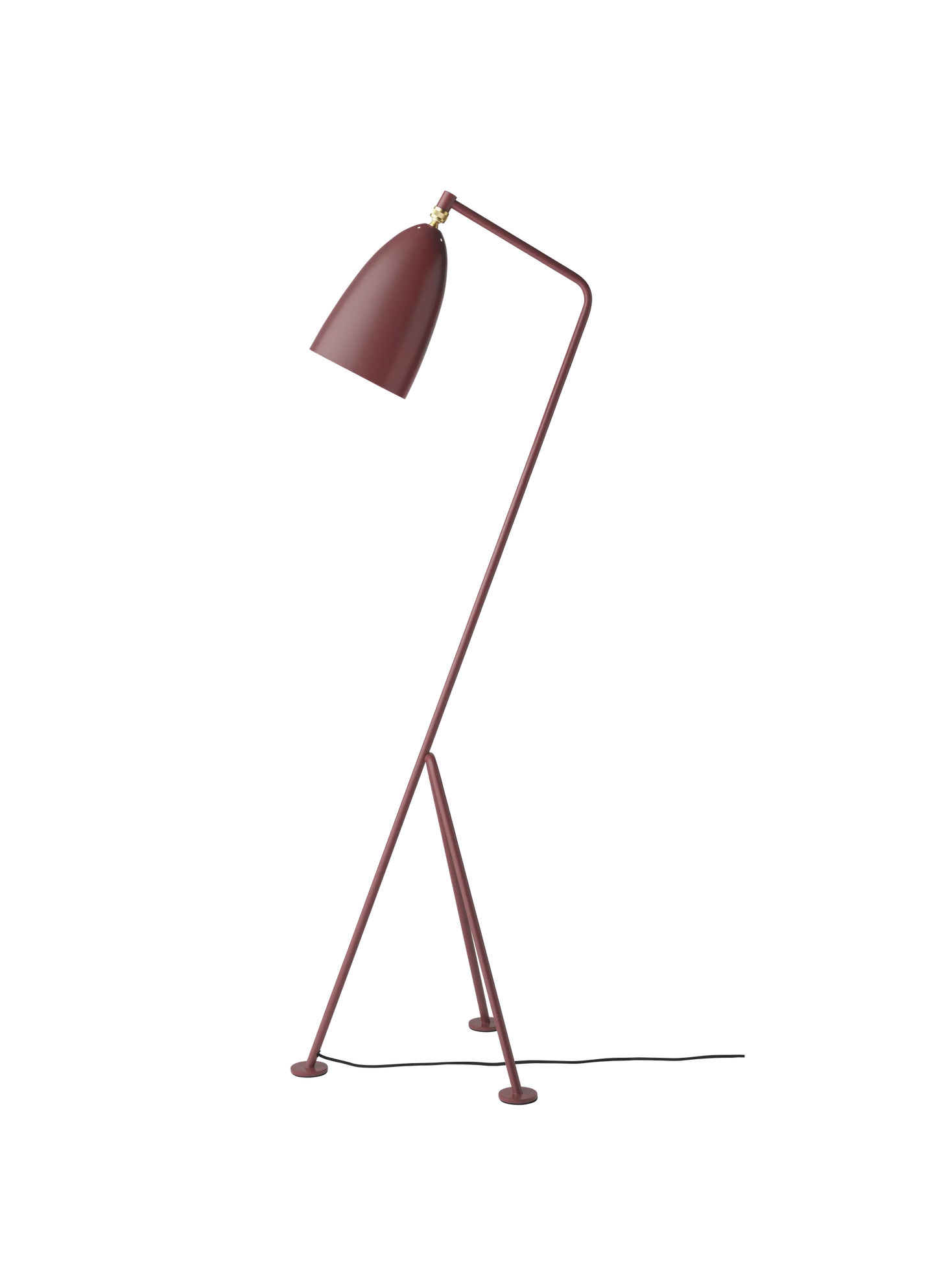 GRÄSHOPPA FLOOR LAMP by Gubi #Andorra Red Semi Matt