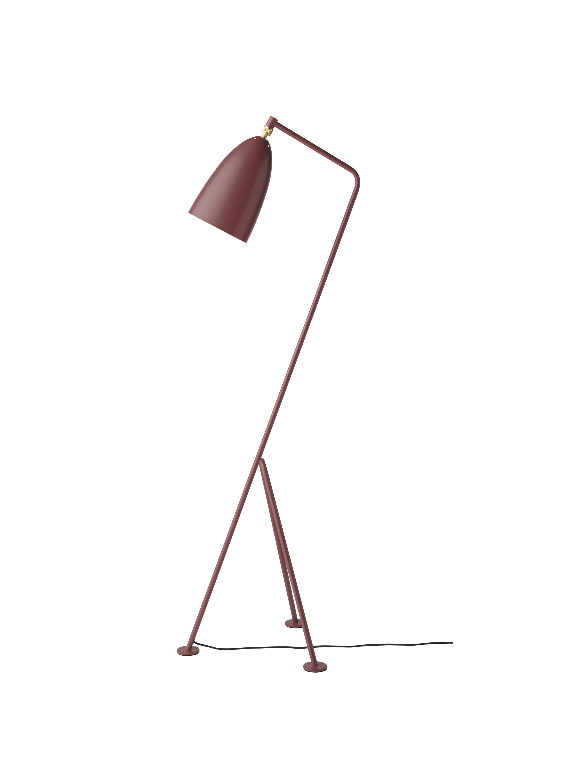 GRÄSHOPPA FLOOR LAMP by Gubi #Andorra Red Semi Matt