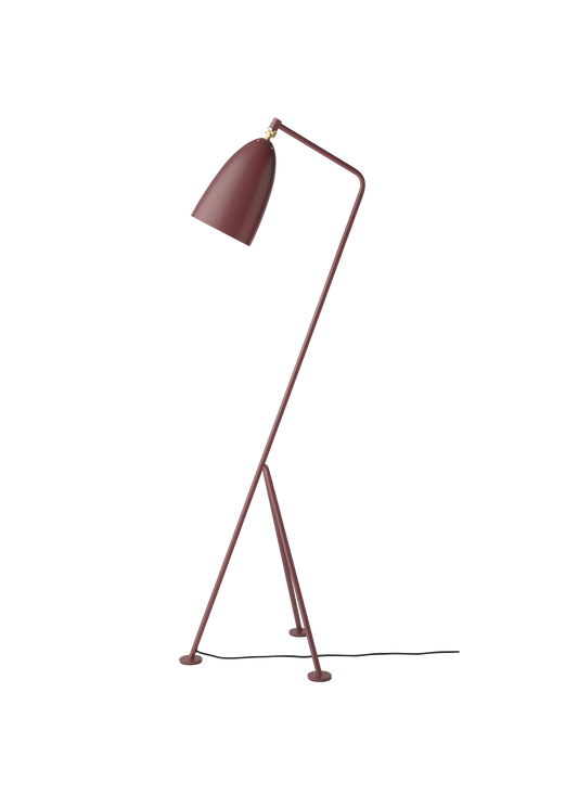 GRÄSHOPPA FLOOR LAMP by Gubi #Andorra Red Semi Matt