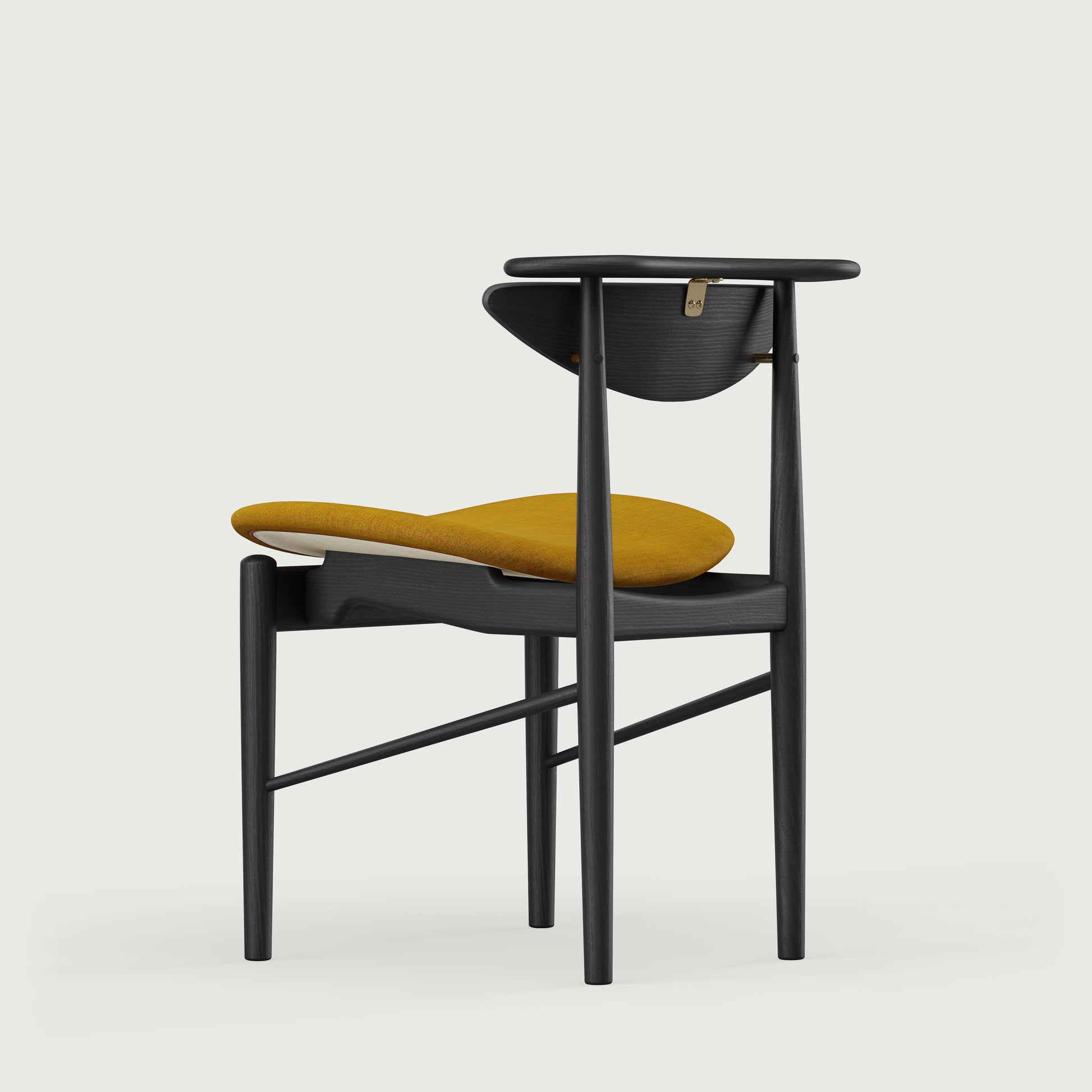 THE READING CHAIR by House of Finn Juhl #Oak Black Painted  / Remix | 412