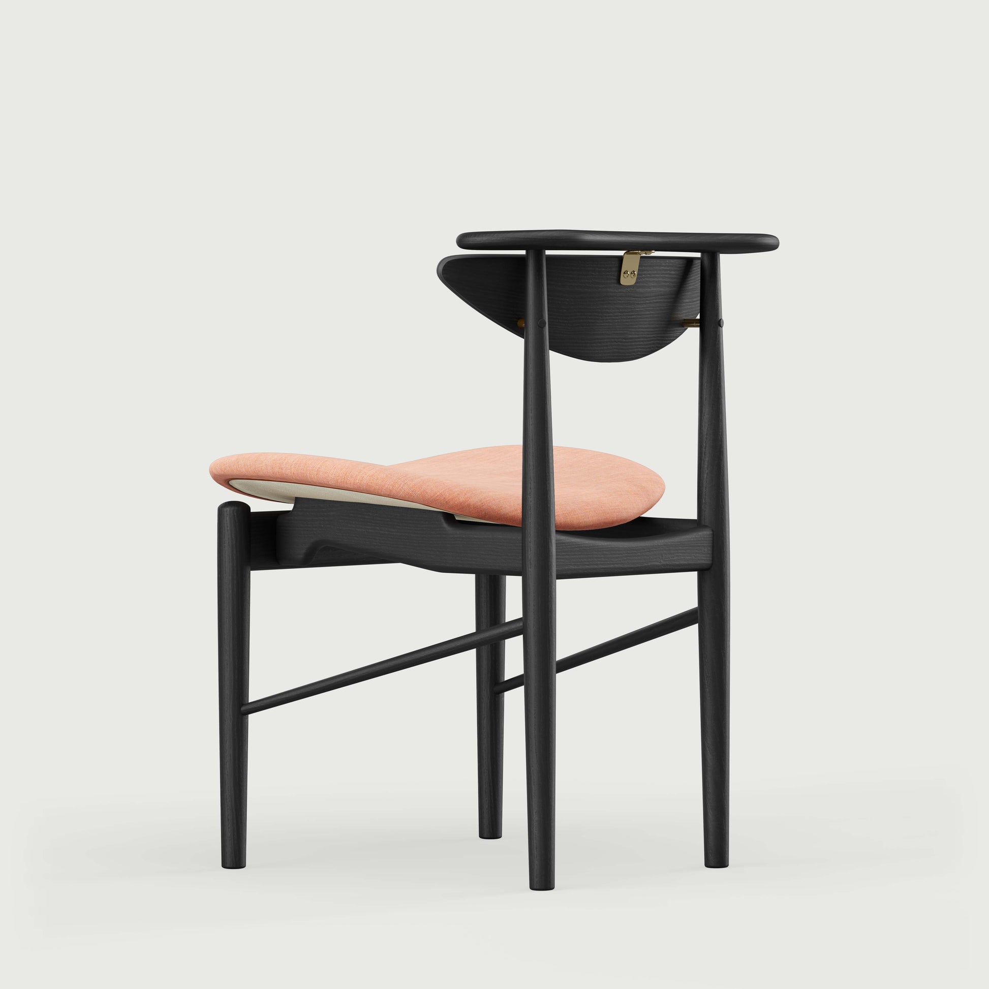 THE READING CHAIR by House of Finn Juhl #Oak Black Painted  / Remix | 612