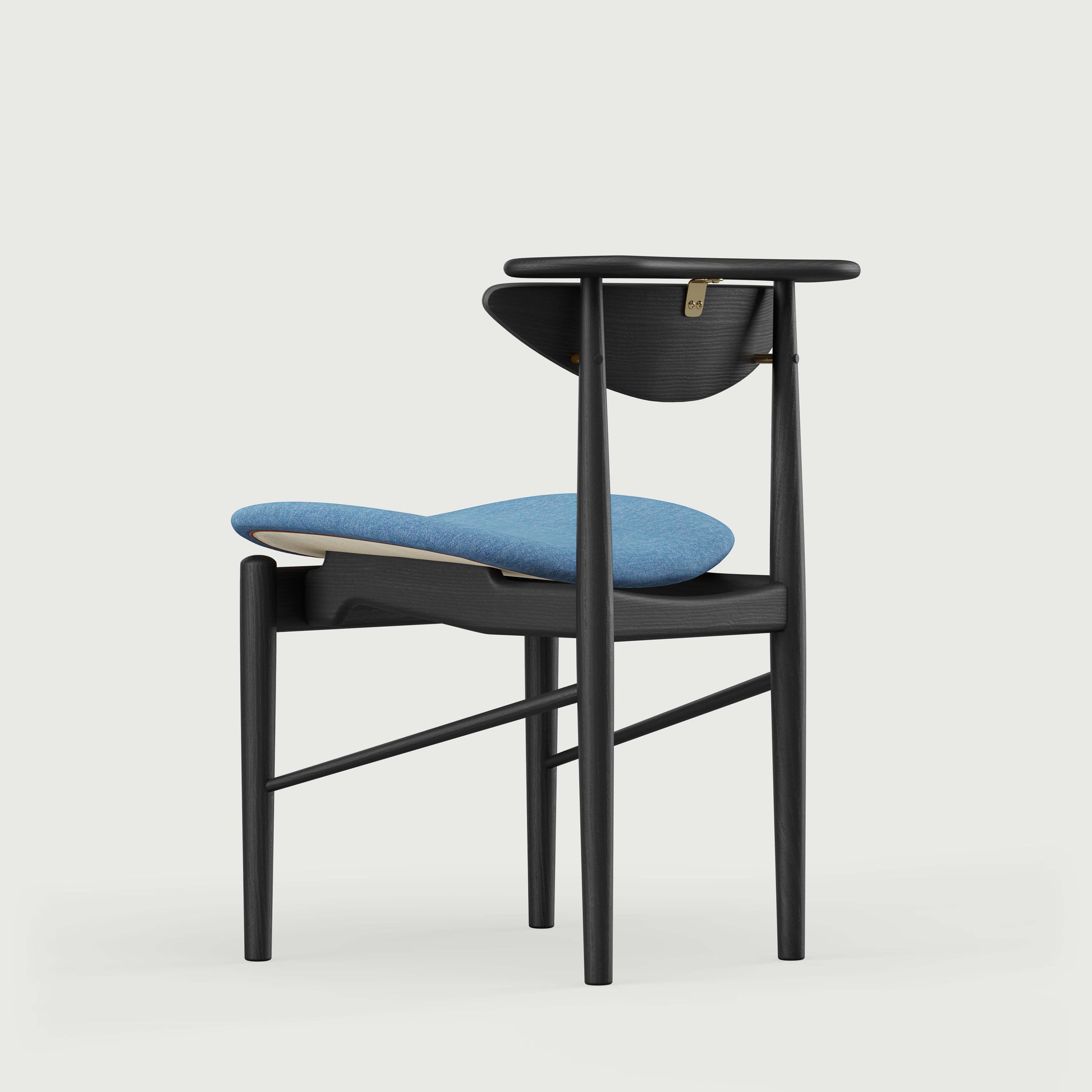 THE READING CHAIR by House of Finn Juhl #Oak Black Painted  / Remix | 762