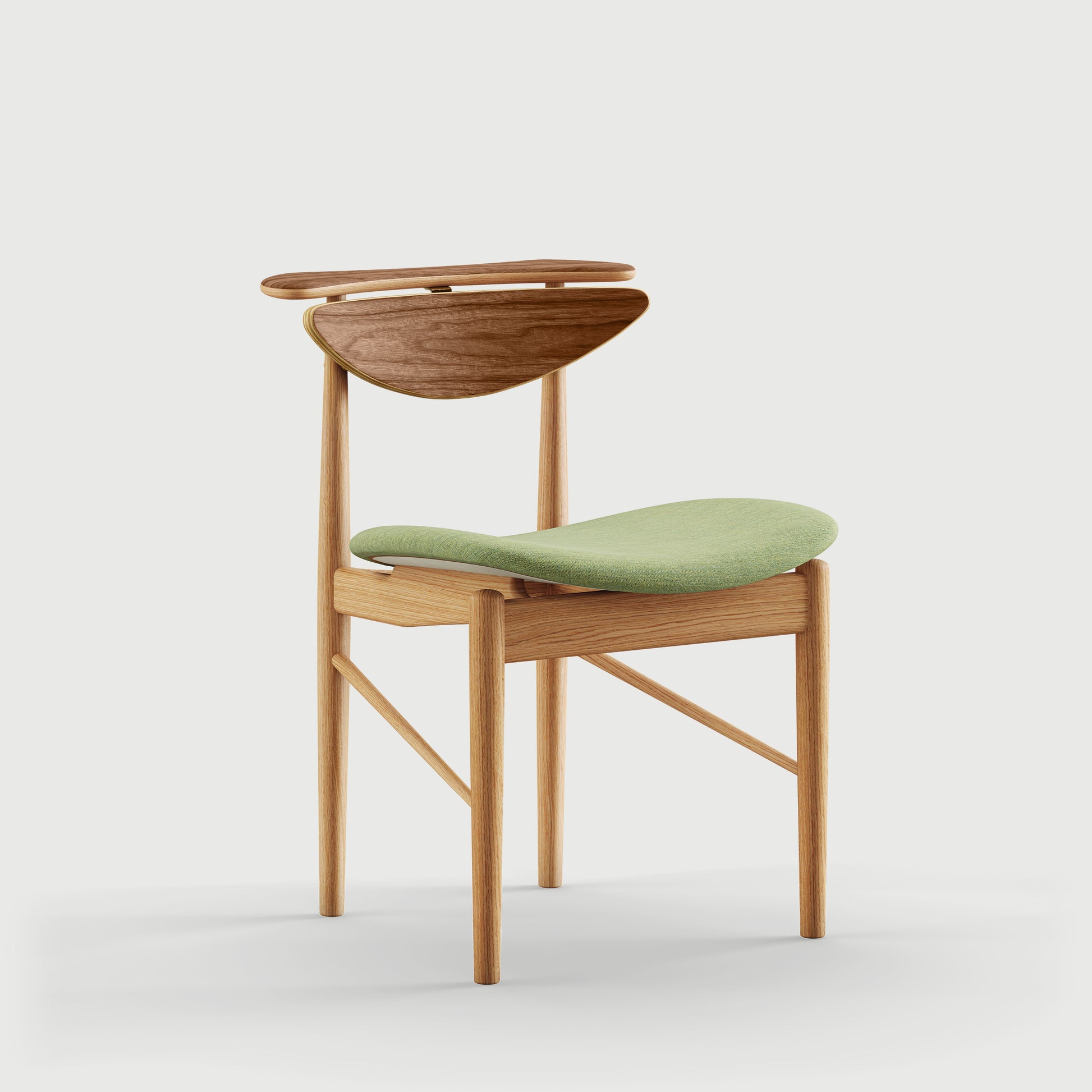 THE READING CHAIR by House of Finn Juhl #Oak Dark Oil / Walnut  / Remix | 933