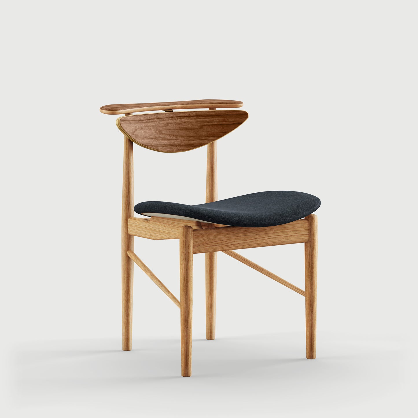 THE READING CHAIR by House of Finn Juhl #Oak Dark Oil / Walnut  / Remix | 183