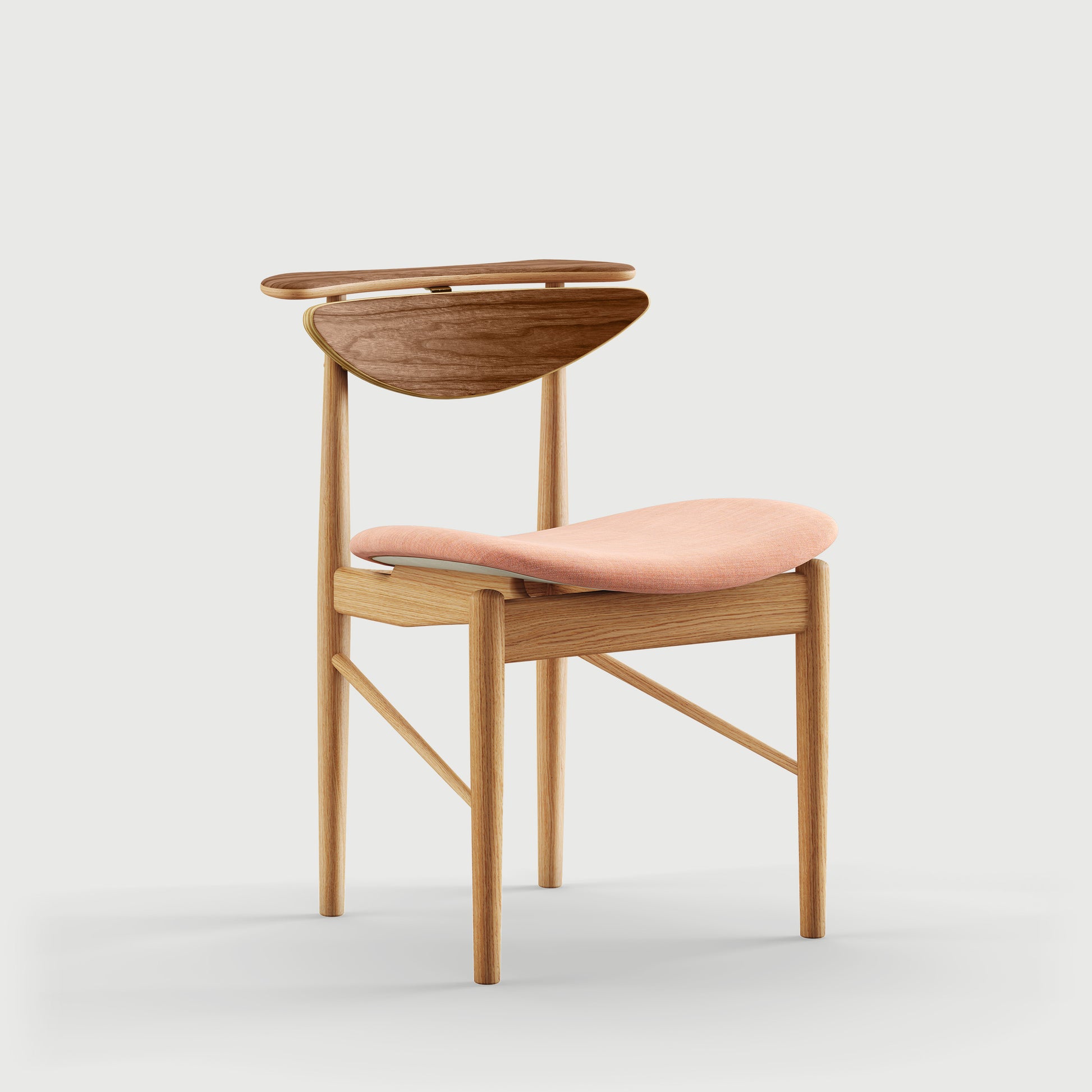 THE READING CHAIR by House of Finn Juhl #Oak Dark Oil / Walnut  / Remix | 612