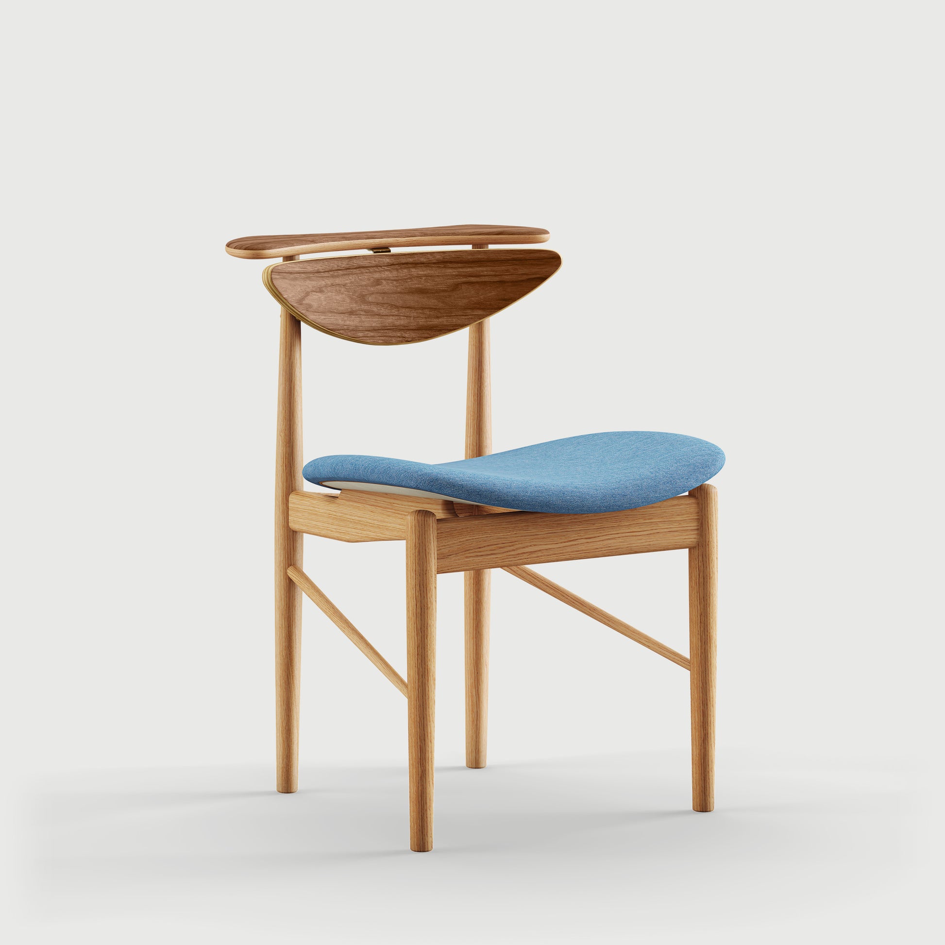 THE READING CHAIR by House of Finn Juhl #Oak Dark Oil / Walnut  / Remix | 762