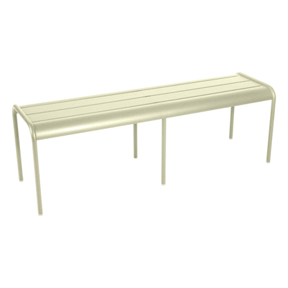Luxembourg 3/4-Seater Bench by Fermob #WILLOW GREEN