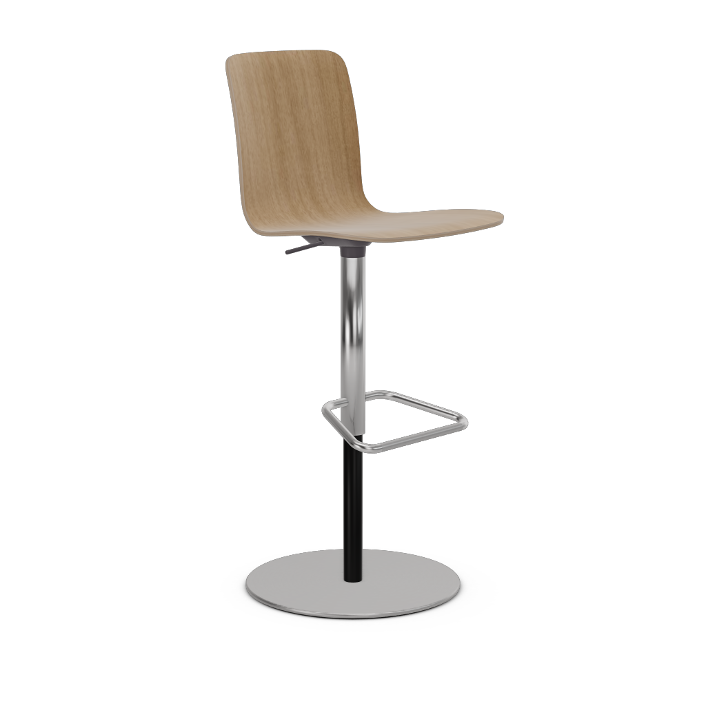 HAL Ply Barstool (without seat upholstery) by Vitra