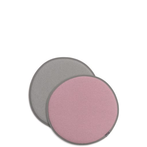 Seat Dots by Vitra #pink/sierra grey - light grey/sierra grey