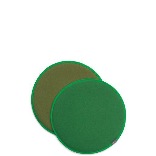 Seat Dots by Vitra #classic green/forest - classic green/cognac