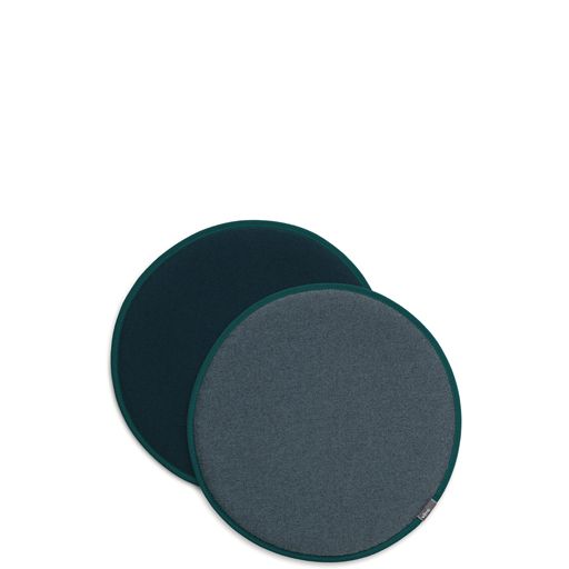 Seat Dots by Vitra #nero/ice blue - petrol/nero