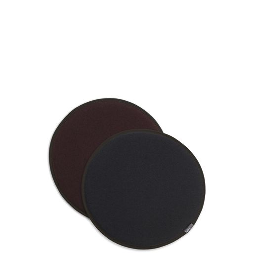 Seat Dots by Vitra #dark grey/nero - marron/nero