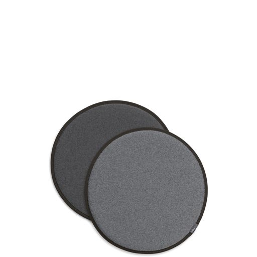 Seat Dots by Vitra #nero/cream white - sierra grey/nero