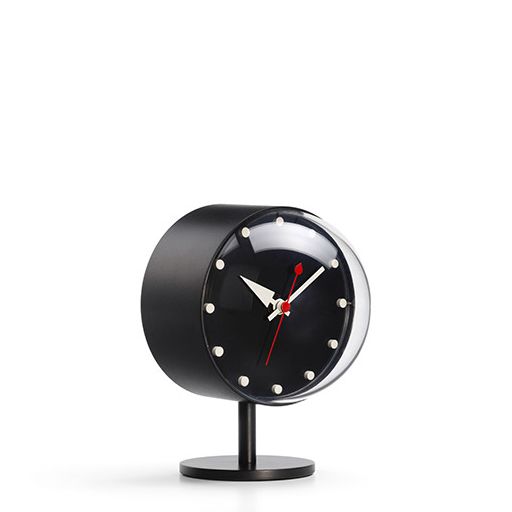 Desk Clocks - Night Clock by Vitra #Black